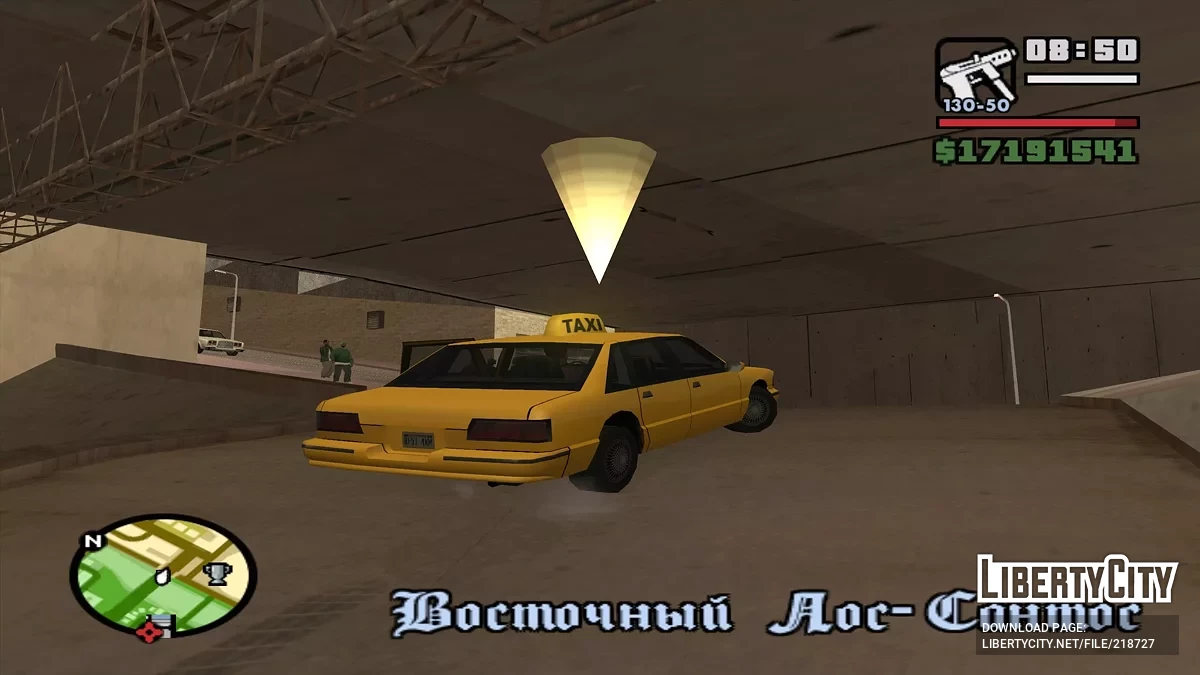 Настоящее такси в SA / GTA San Andreas