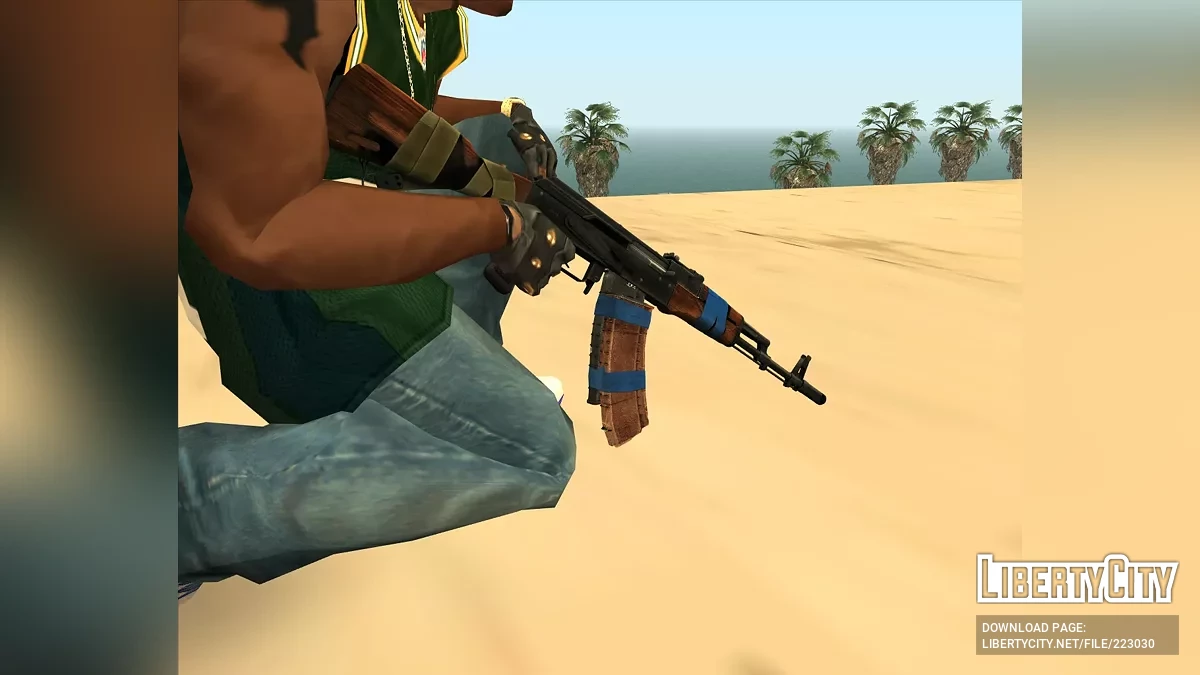 Сборник оружия с адаптацией к "Weapon Details" / GTA San Andreas