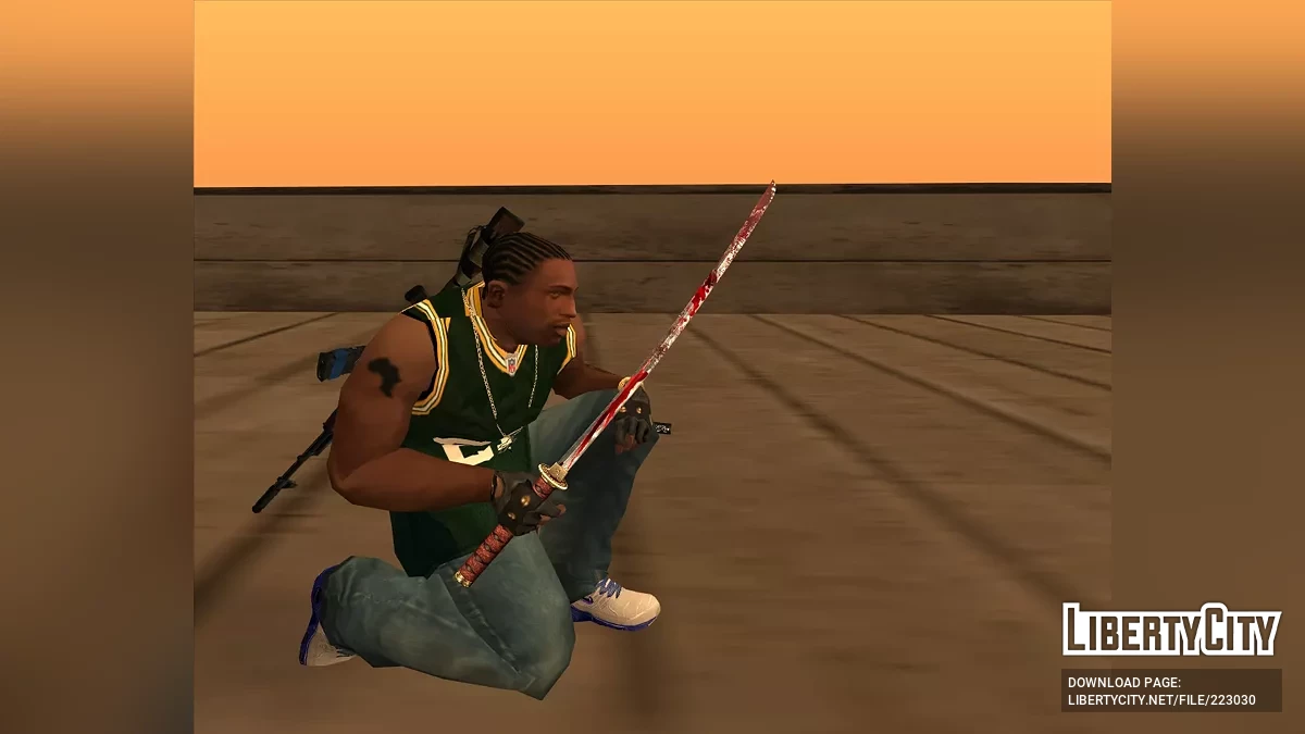 Сборник оружия с адаптацией к "Weapon Details" / GTA San Andreas