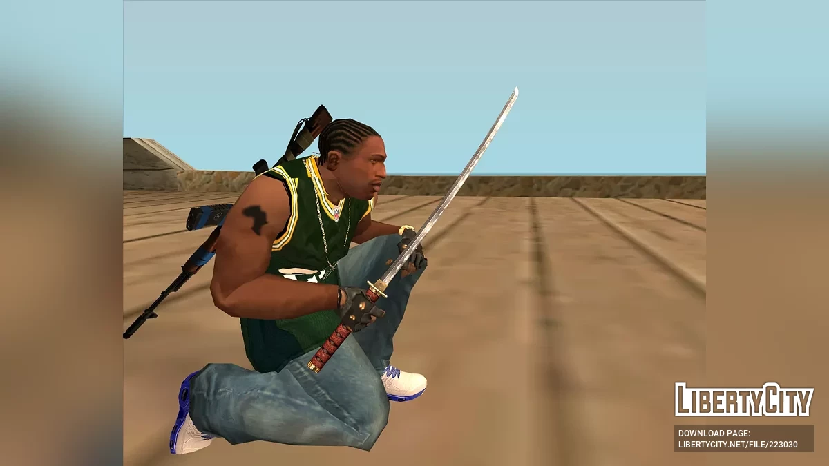 Сборник оружия с адаптацией к "Weapon Details" / GTA San Andreas
