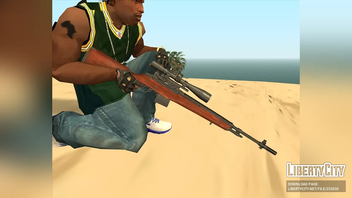 Сборник оружия с адаптацией к "Weapon Details" / GTA San Andreas