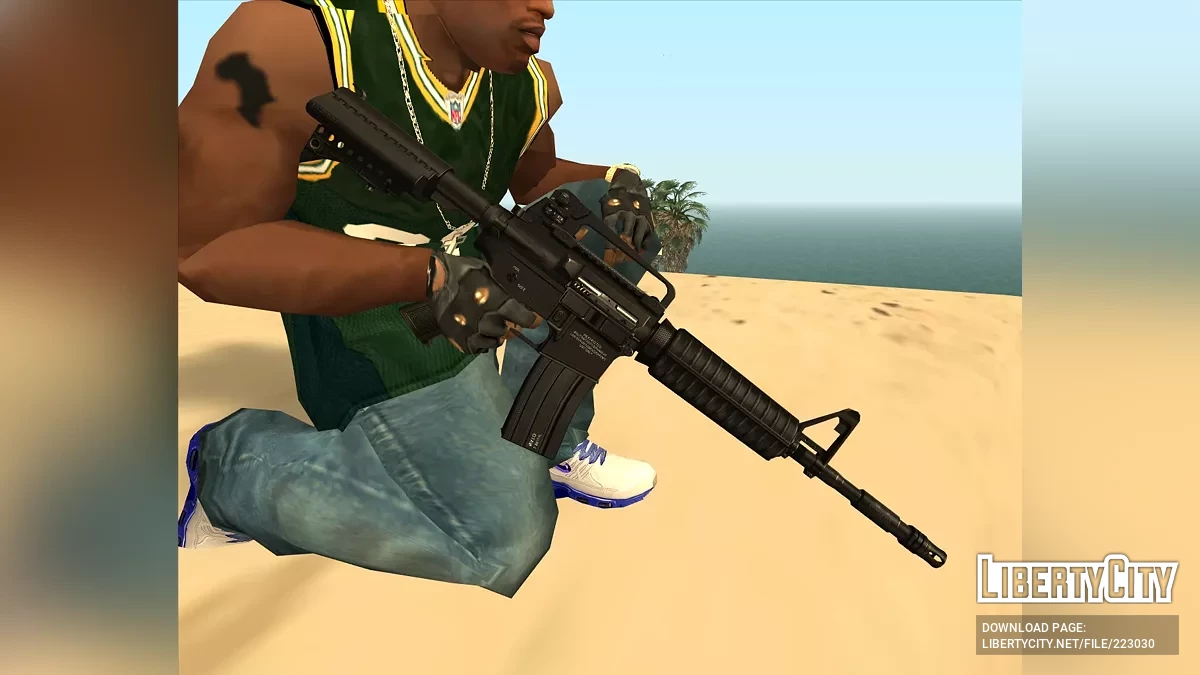 Сборник оружия с адаптацией к "Weapon Details" / GTA San Andreas