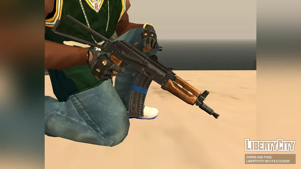 Сборник оружия с адаптацией к "Weapon Details" / GTA San Andreas