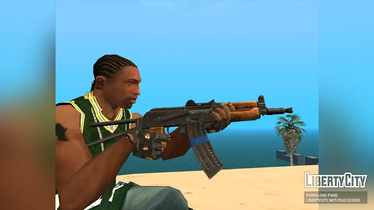 Сборник оружия с адаптацией к "Weapon Details" / GTA San Andreas