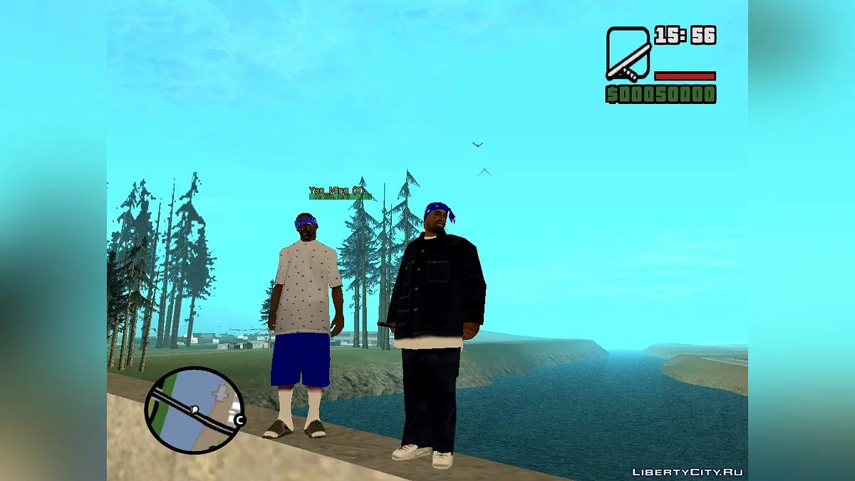 Новые текстуры скинов банд и мафий / GTA San Andreas