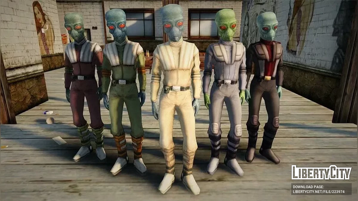 Дуросы из Star Wars / GTA San Andreas