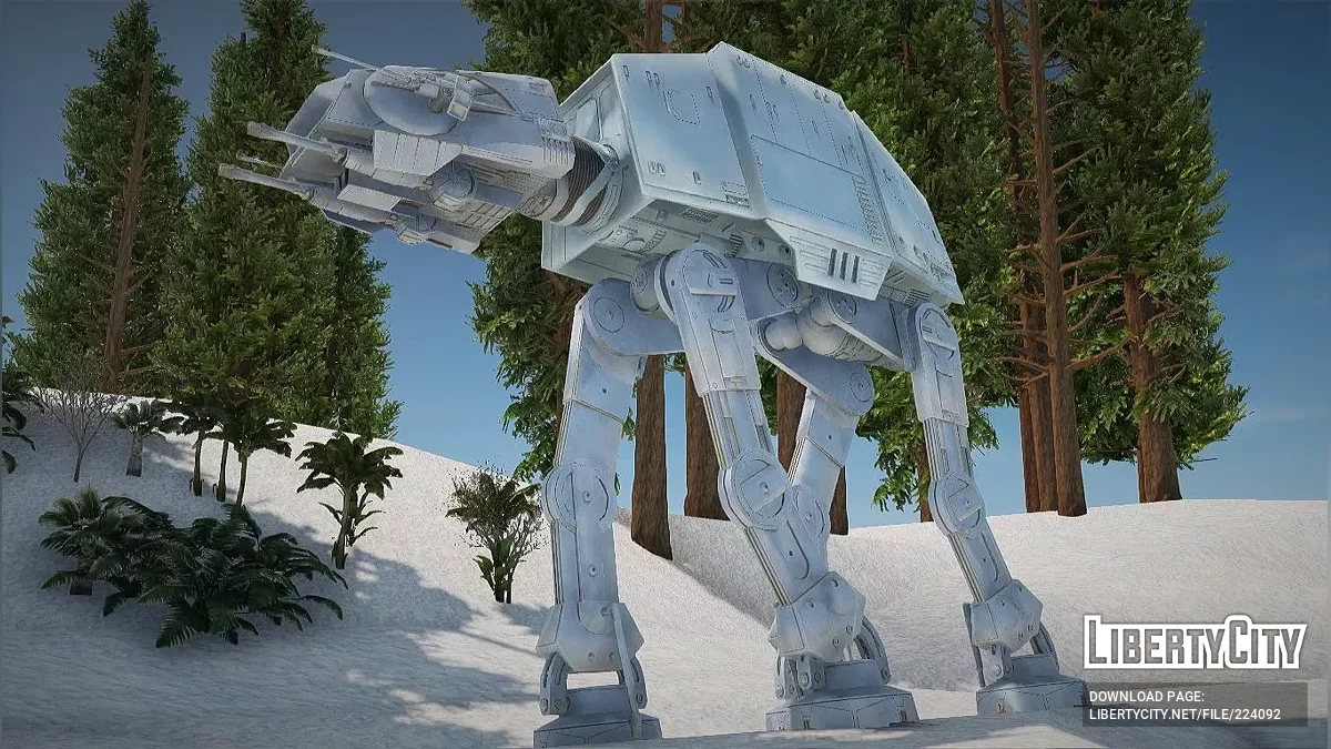 Имперская сторона в битве за Хот (Star Wars) / GTA San Andreas