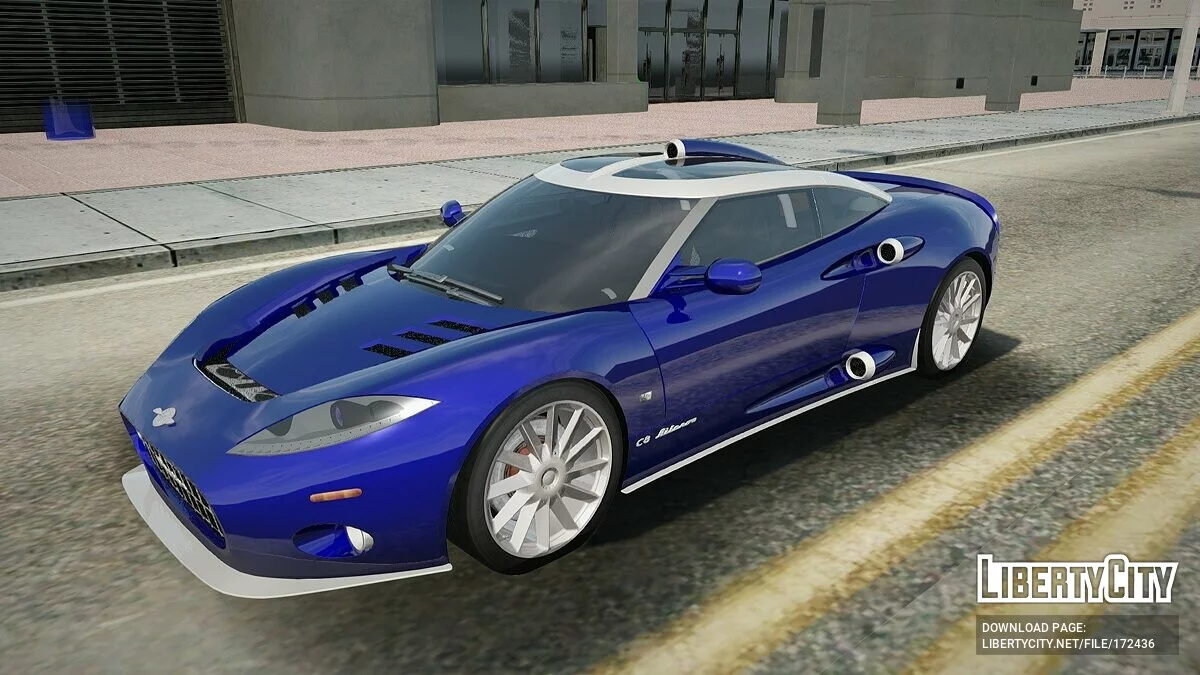2009 Spyker C8 Aileron / GTA San Andreas