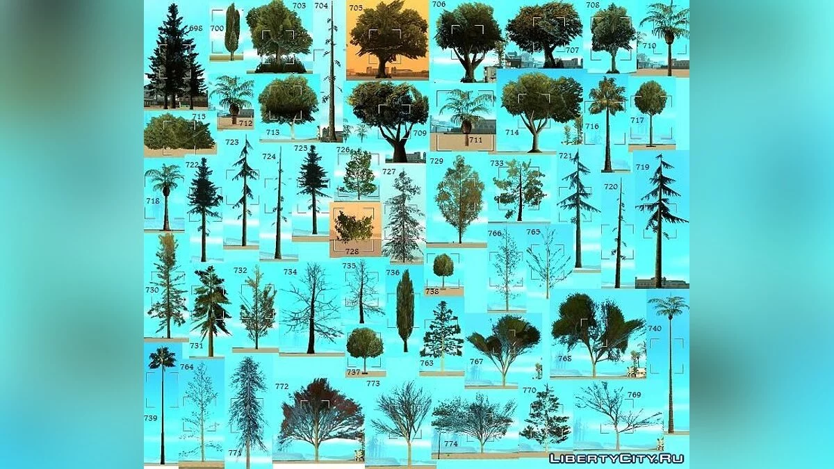 ID's всех объектов в GTA: San Andreas / GTA San Andreas