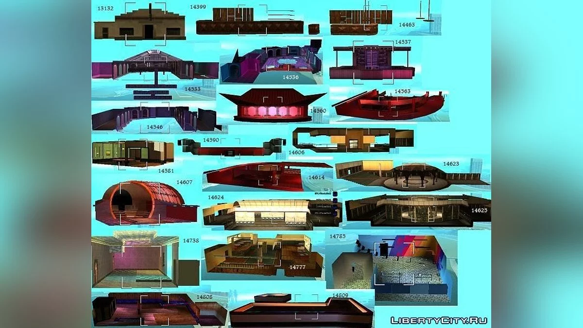 ID's всех объектов в GTA: San Andreas / GTA San Andreas