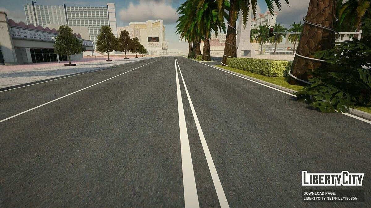 Дорога Румынии HQ V2 / GTA San Andreas