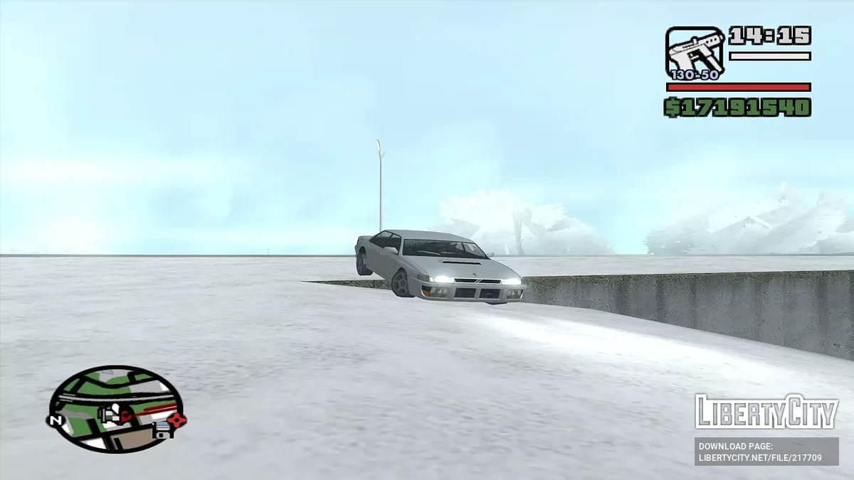 Зимние Sultan, Bullet и Turismo / GTA San Andreas