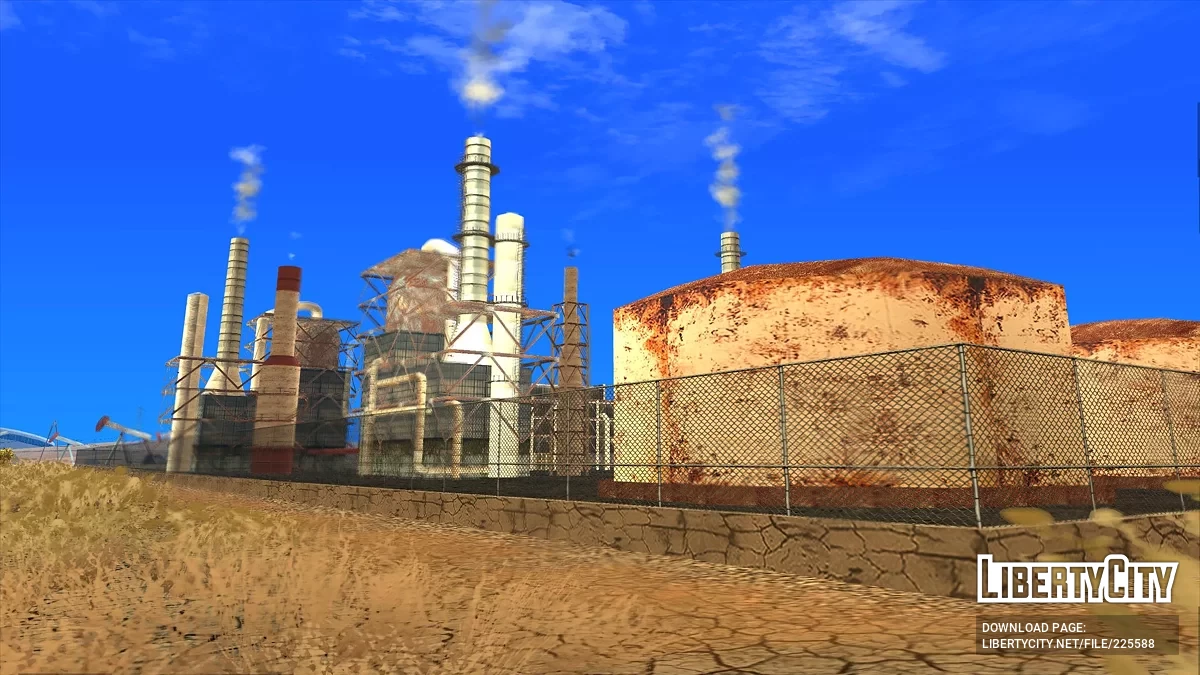 Обновлённые текстуры пустыни / GTA San Andreas