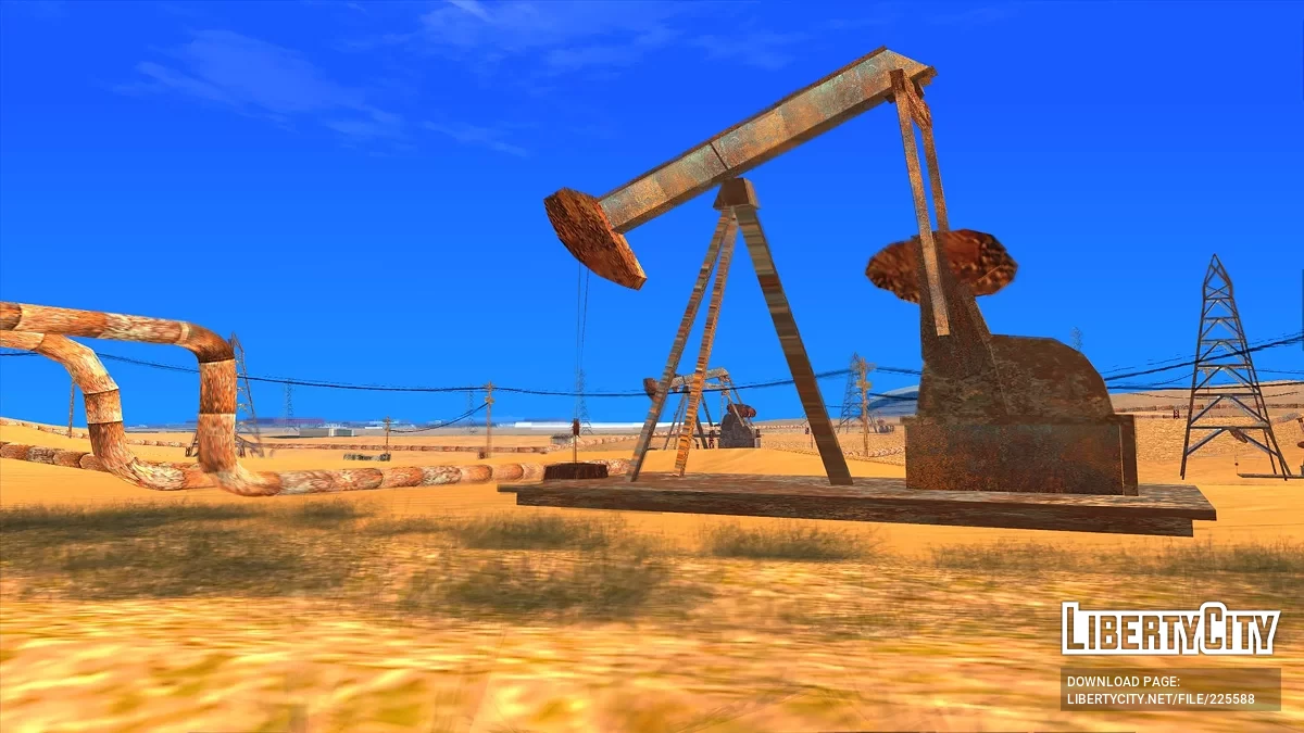 Обновлённые текстуры пустыни / GTA San Andreas