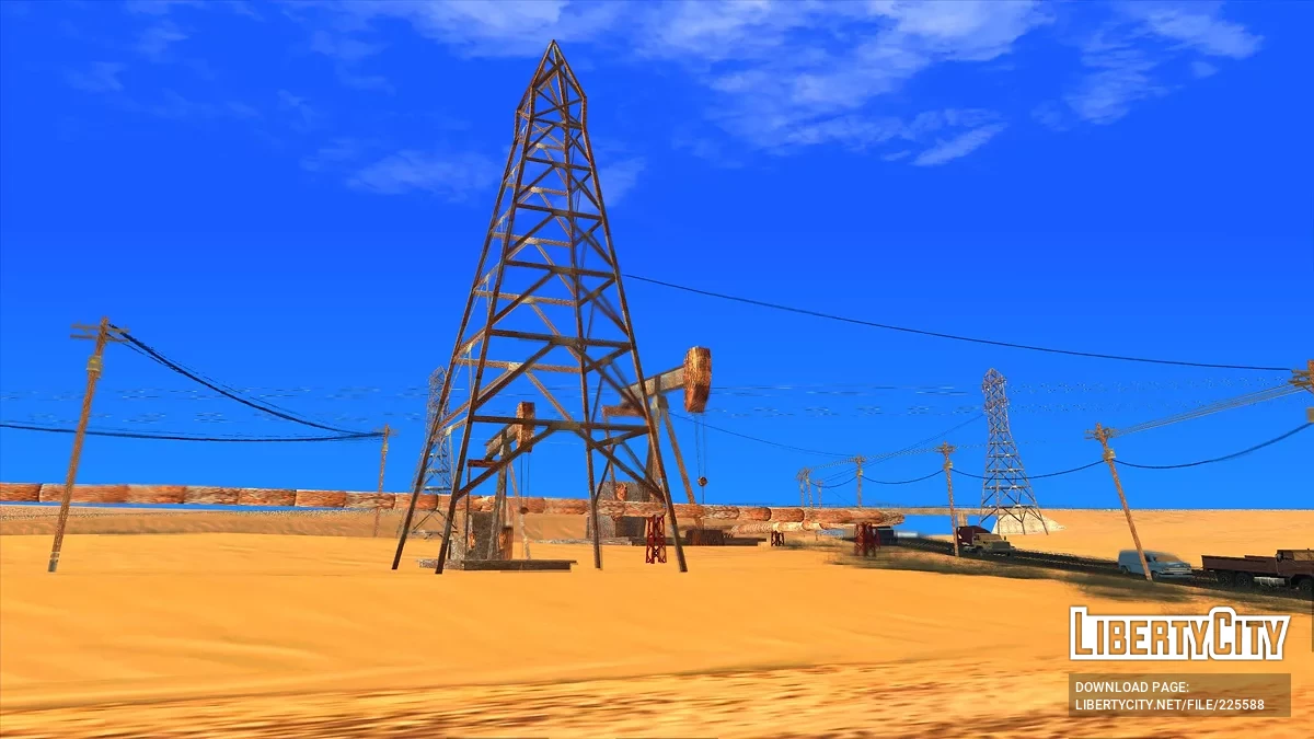 Обновлённые текстуры пустыни / GTA San Andreas