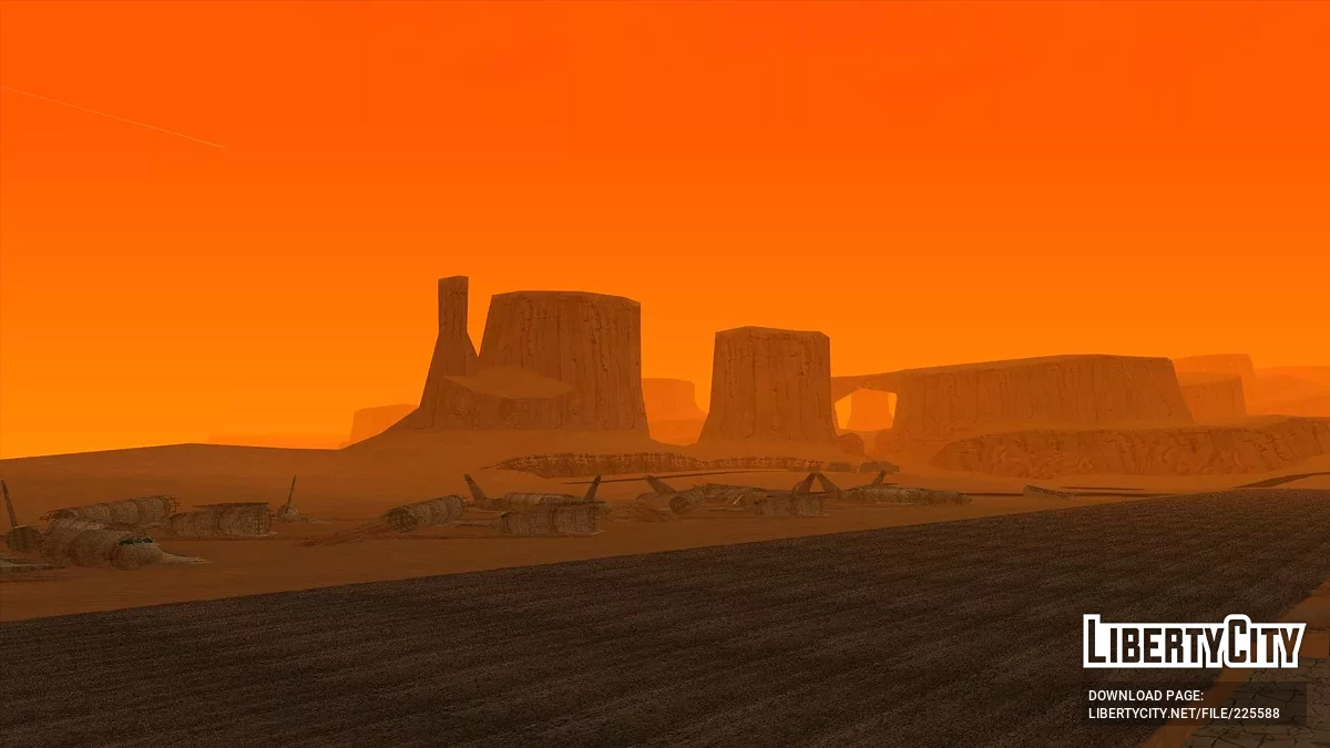 Обновлённые текстуры пустыни / GTA San Andreas