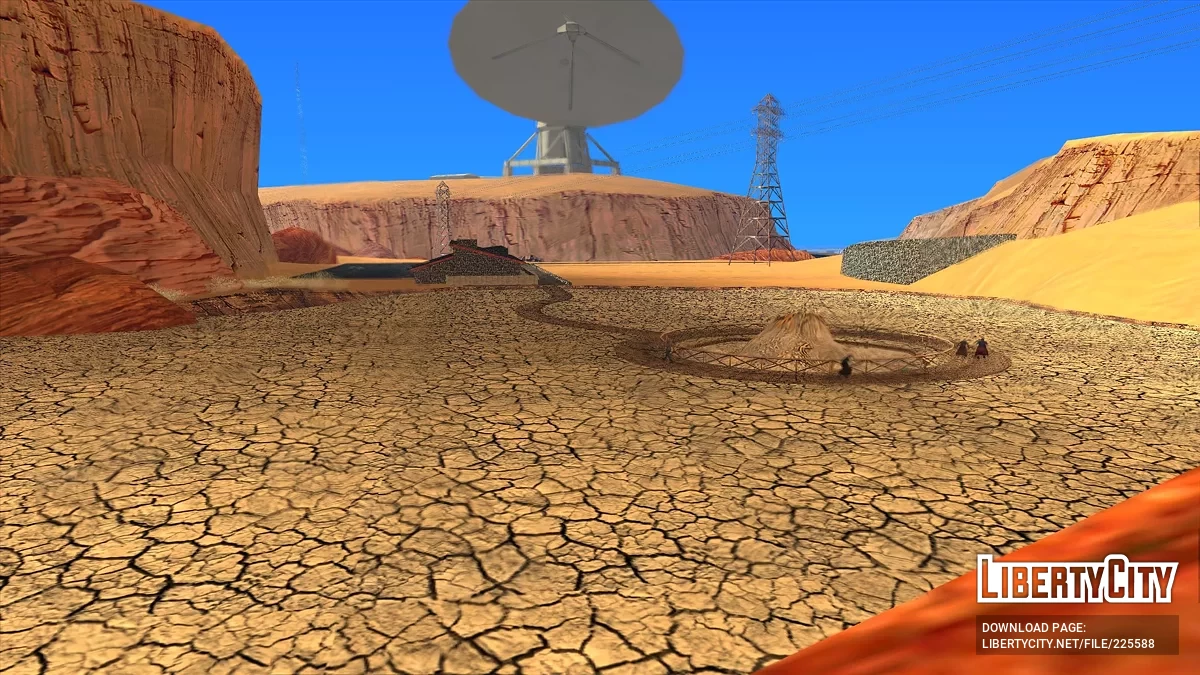 Обновлённые текстуры пустыни / GTA San Andreas