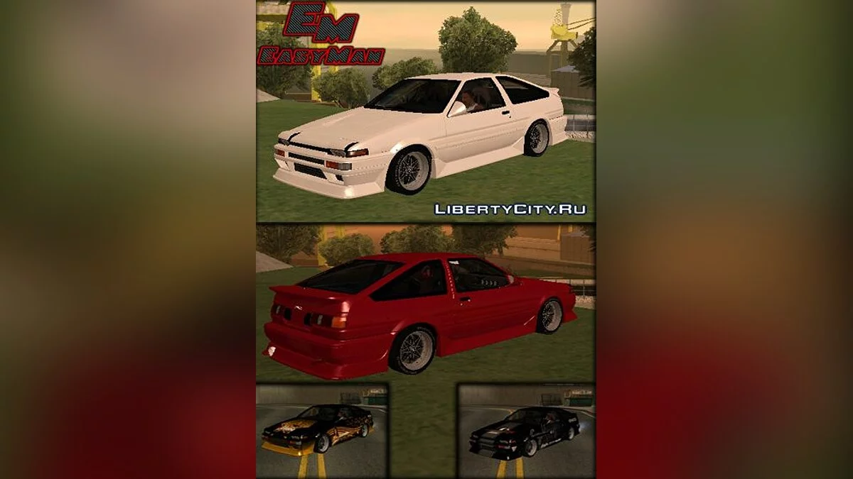 Toyota Corolla AE86 / GTA San Andreas