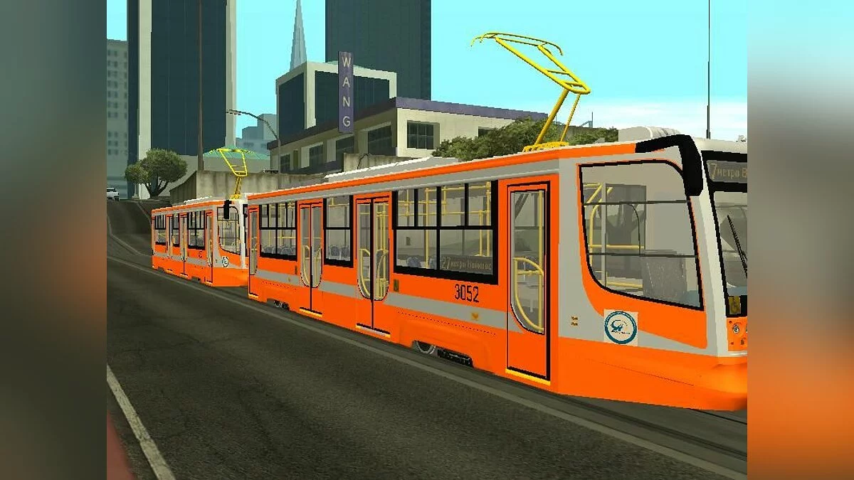 Трамвайный вагон 71-623 / GTA San Andreas