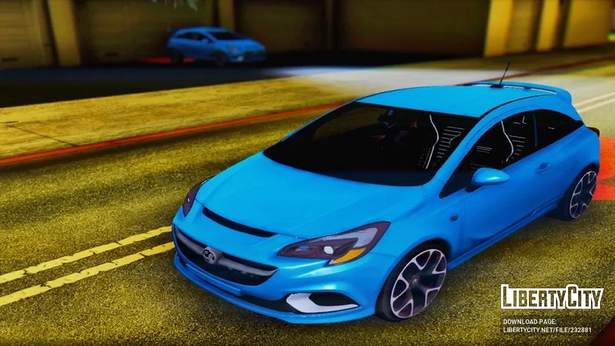 Vauxhall Corsa VXR 2016 / GTA San Andreas