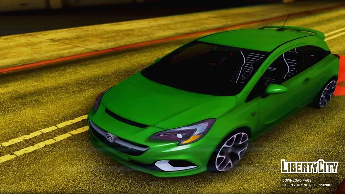 Vauxhall Corsa VXR 2016 / GTA San Andreas