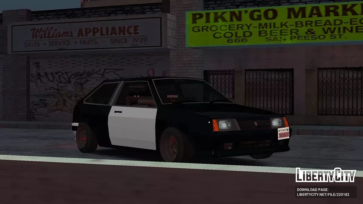 ВАЗ 2108 DK TRWD / GTA San Andreas