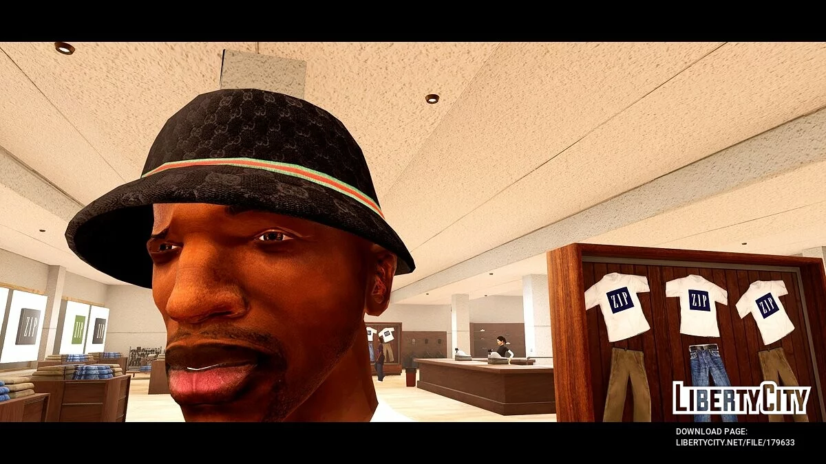 Головные уборы Гуччи / GTA San Andreas: The Definitive Edition