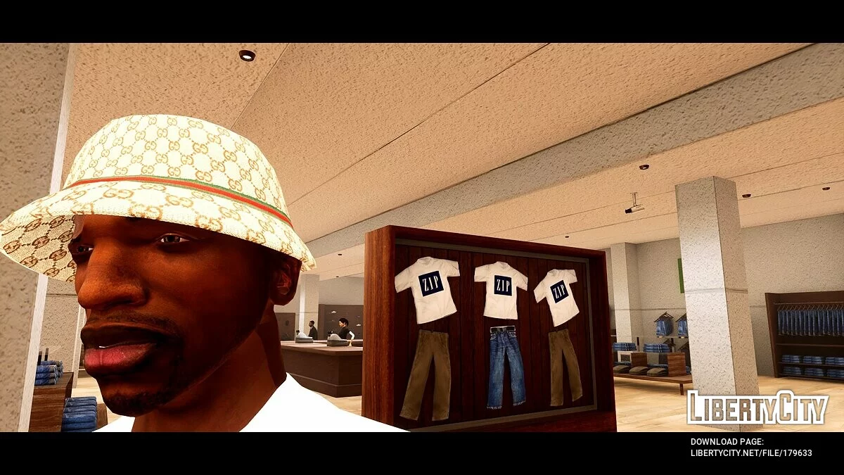 Головные уборы Гуччи / GTA San Andreas: The Definitive Edition