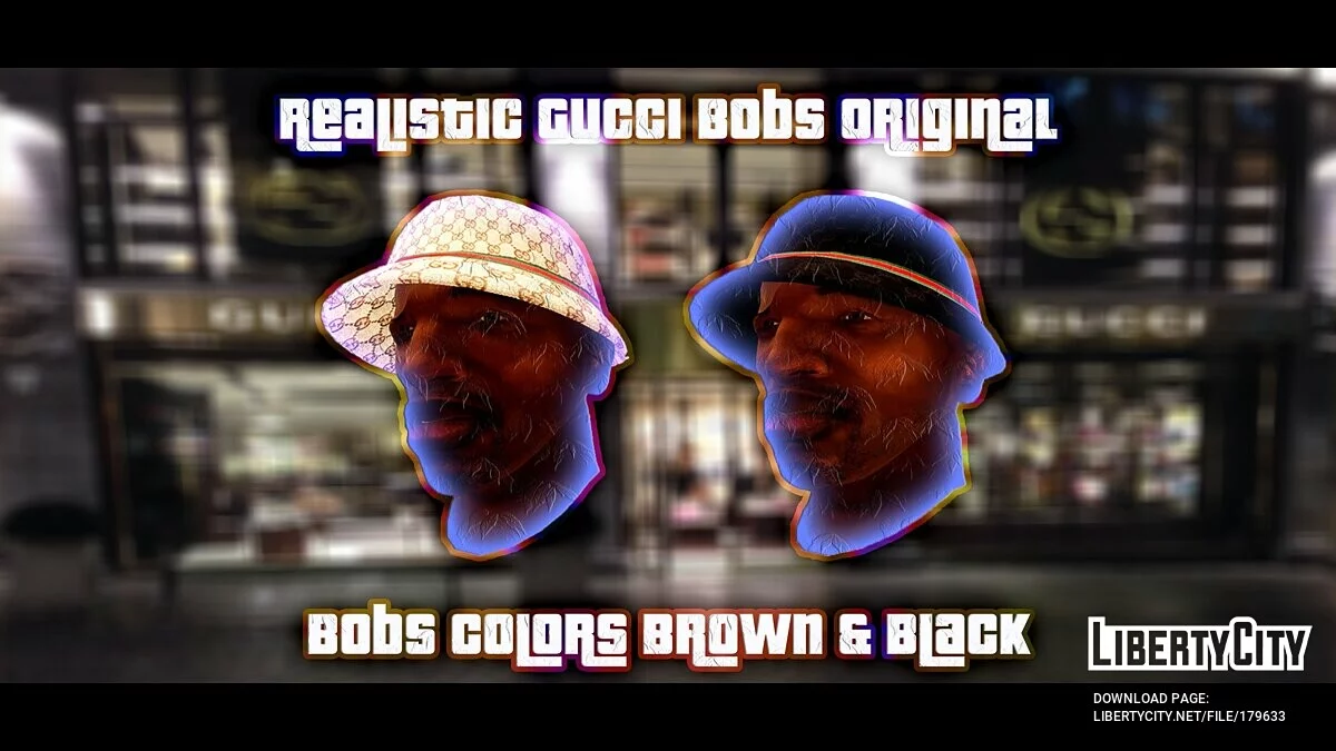 Головные уборы Гуччи / GTA San Andreas: The Definitive Edition