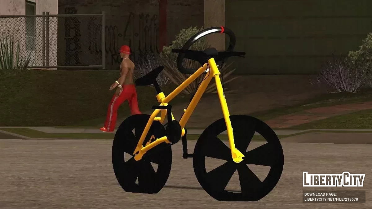 Велосипед Azelow Style / GTA San Andreas (iOS, Android)