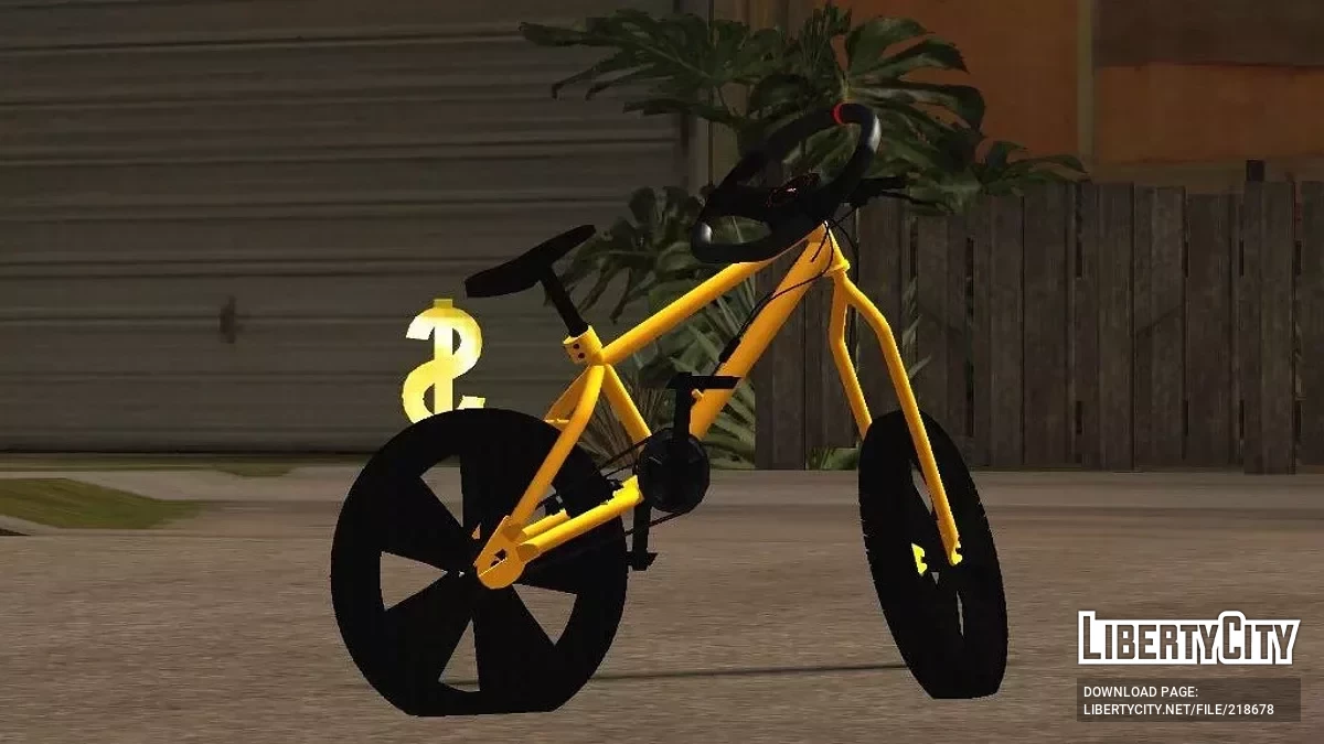 Велосипед Azelow Style / GTA San Andreas (iOS, Android)