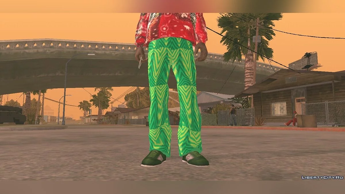 Рождественский наряд для Сиджея / GTA San Andreas (iOS, Android)