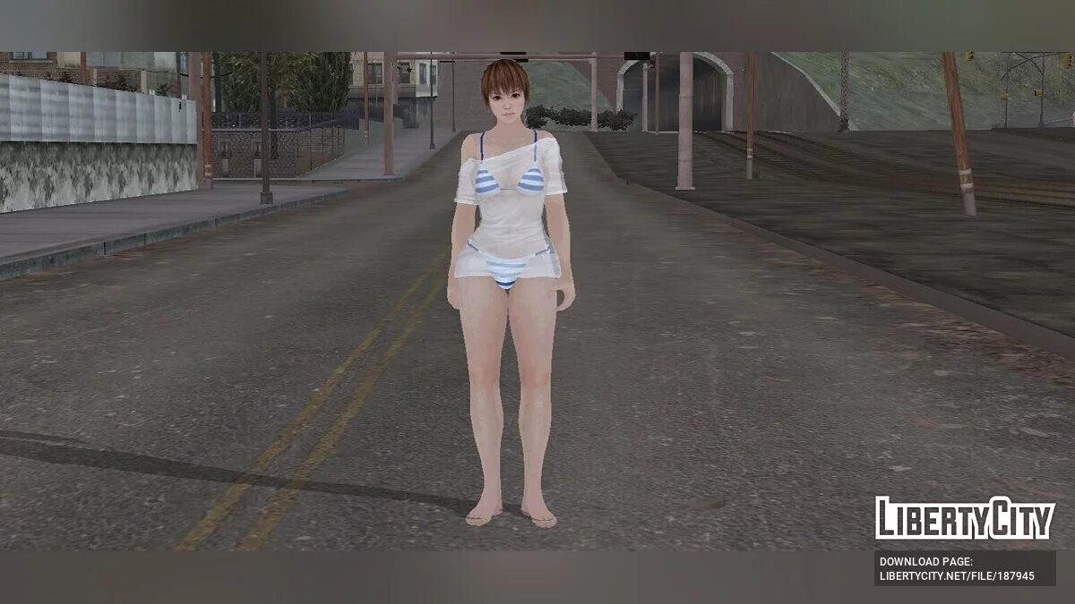 Касуми в купальнике / GTA San Andreas (iOS, Android)