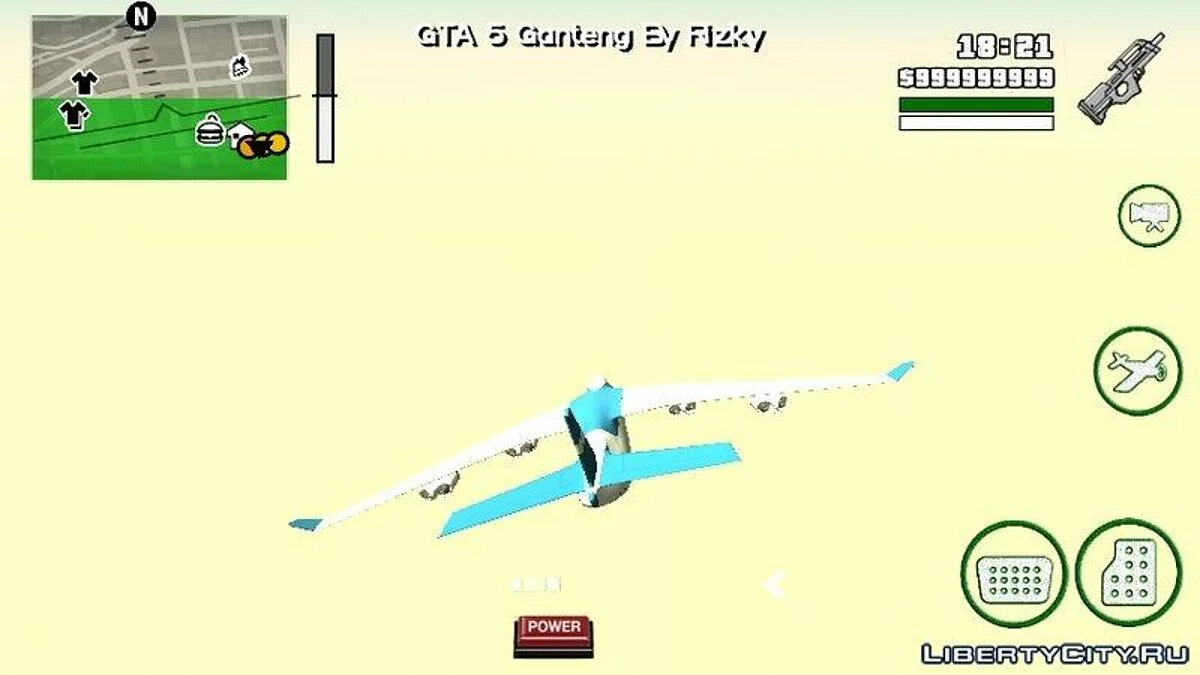 GTA 5 Cargo Plane / GTA San Andreas (iOS, Android)