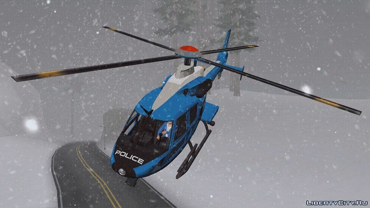 Полицейский вертолёт / GTA San Andreas (iOS, Android)