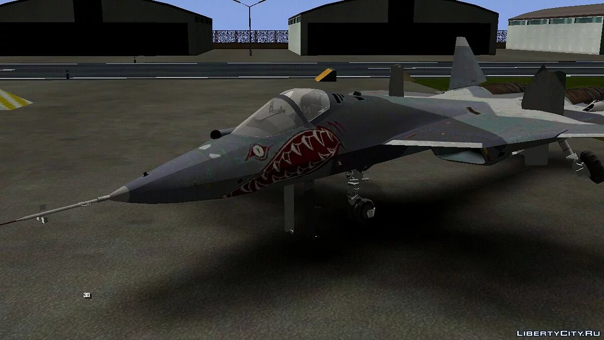 Sukhoi T-50 / GTA San Andreas (iOS, Android)