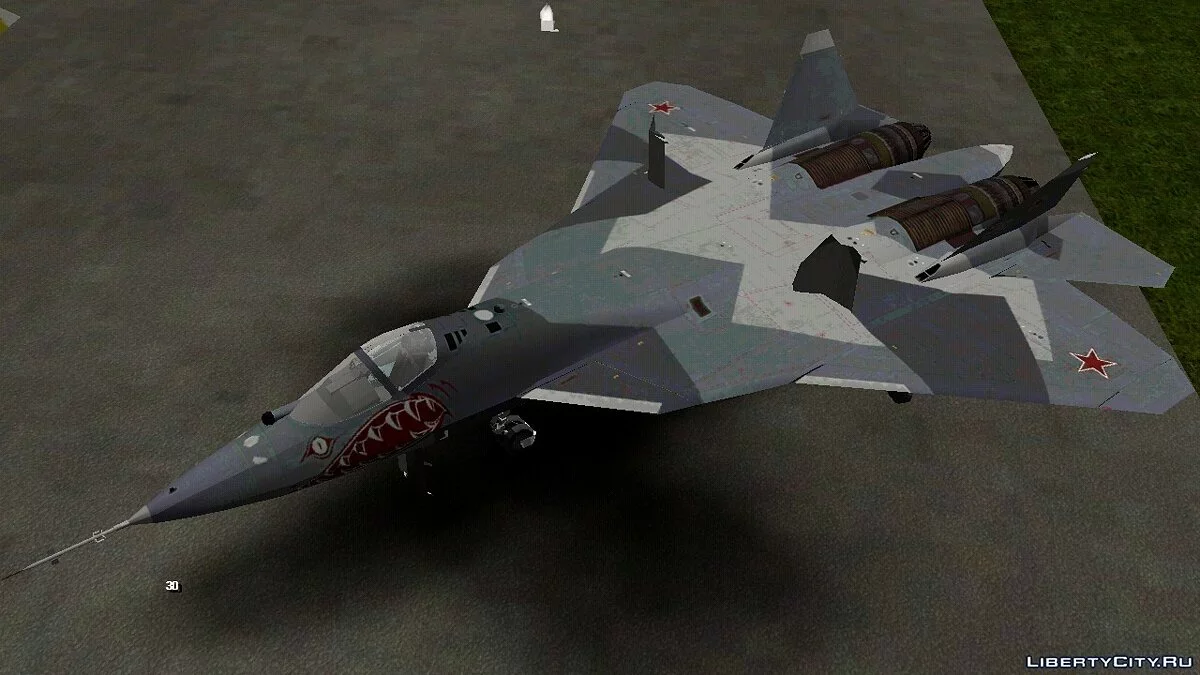 Sukhoi T-50 / GTA San Andreas (iOS, Android)