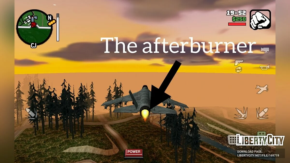 GTA 5 Mammouth Hydra / GTA San Andreas (iOS, Android)