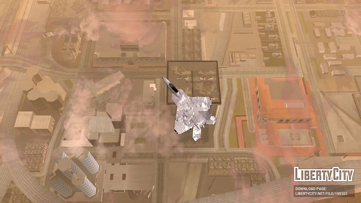 F-22 [Только DFF] / GTA San Andreas (iOS, Android)