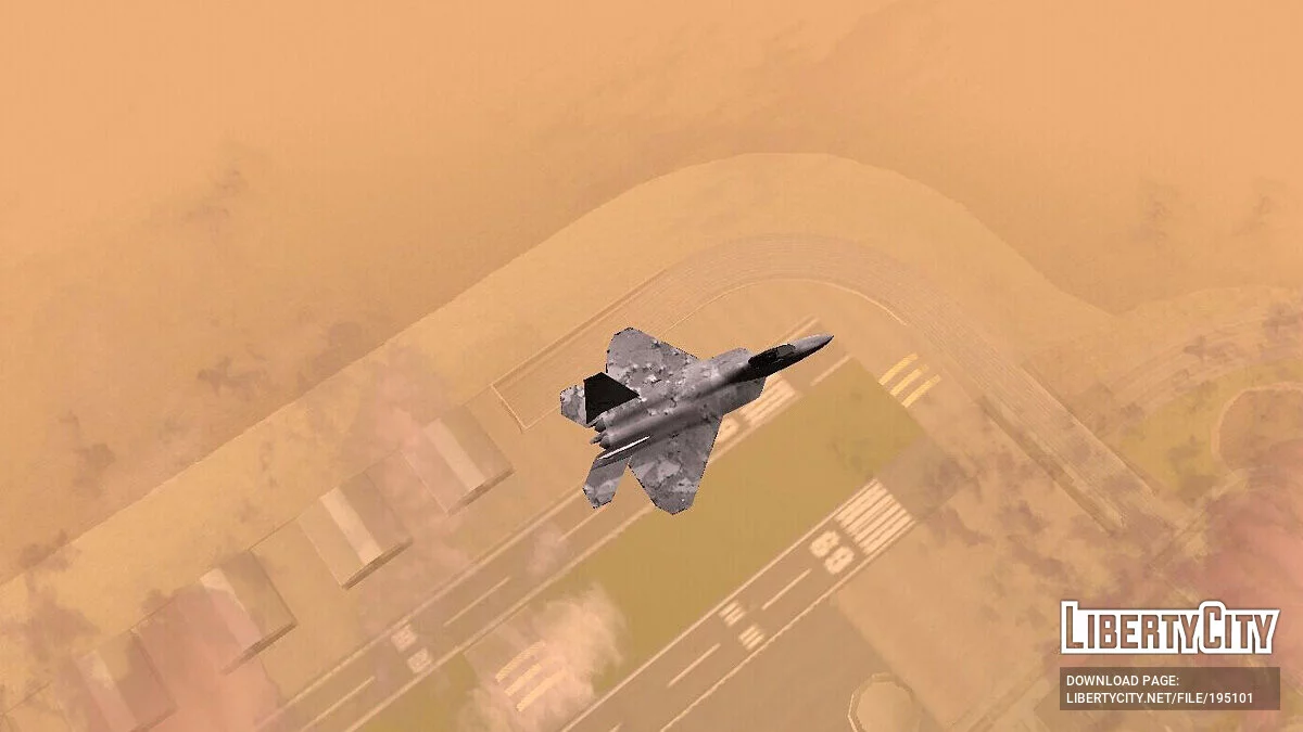 F-22 [Только DFF] / GTA San Andreas (iOS, Android)
