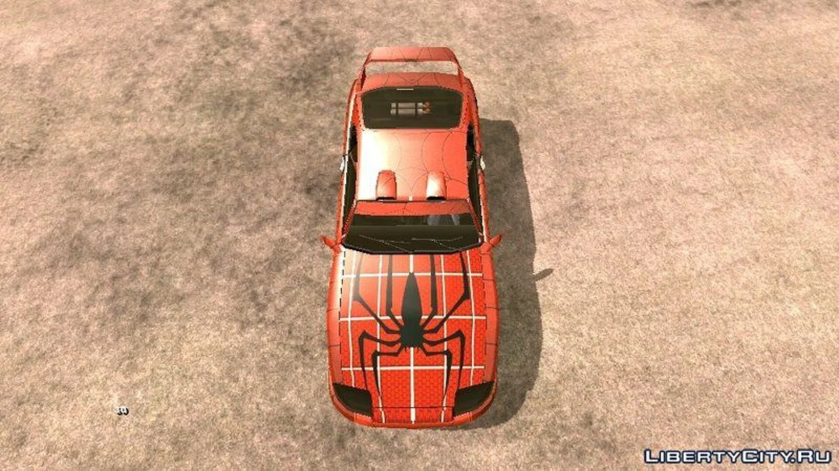 Раскраска в стиле Человека-Паука для Jester / GTA San Andreas (iOS, Android)