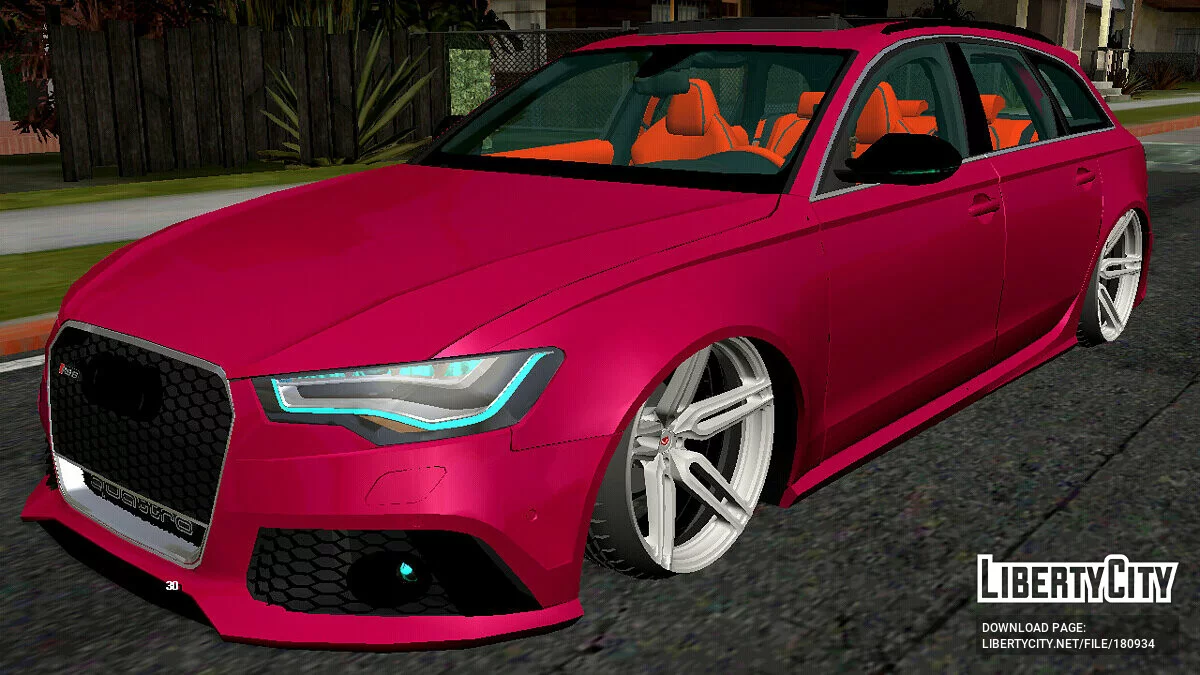 Audi RS6 (только DFF) / GTA San Andreas (iOS, Android)