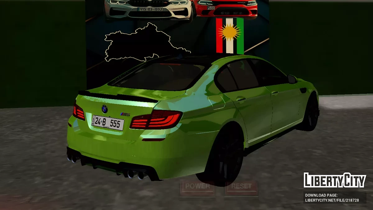 BMW M5 F10 (только DFF) / GTA San Andreas (iOS, Android)