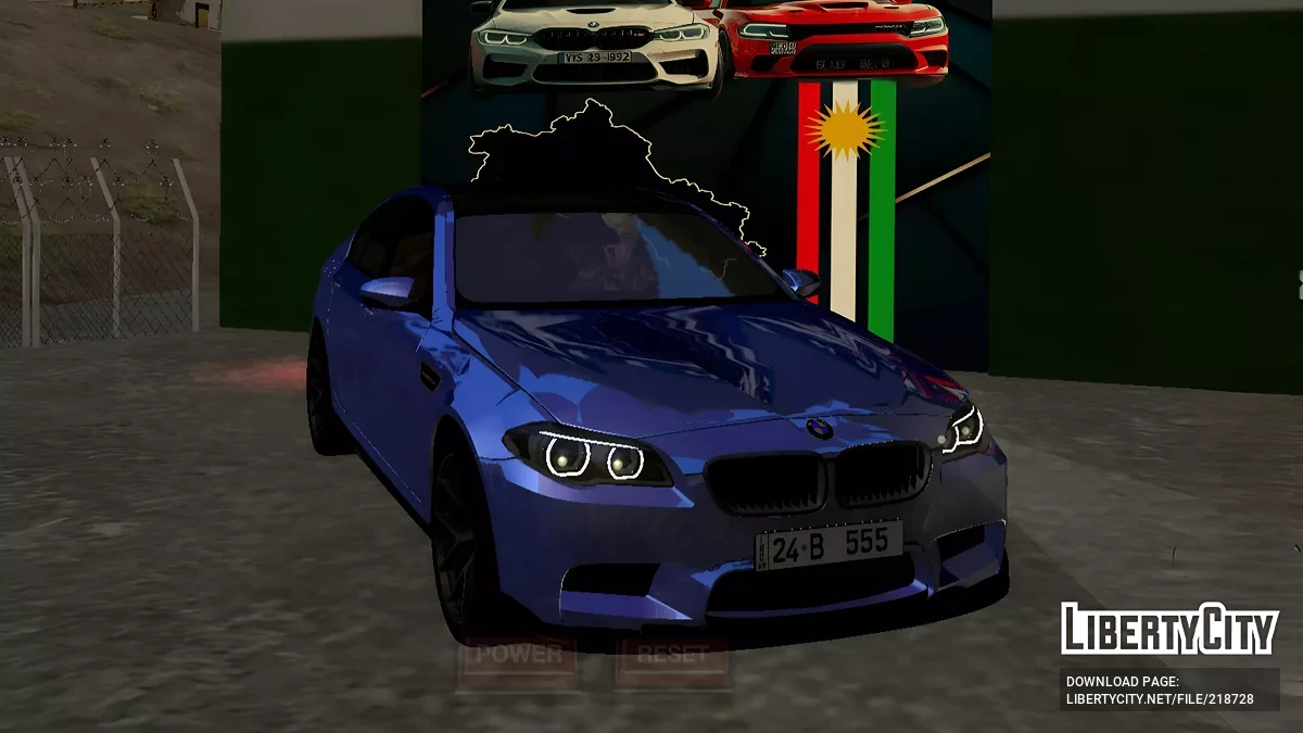 BMW M5 F10 (только DFF) / GTA San Andreas (iOS, Android)