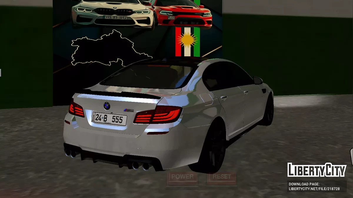 BMW M5 F10 (только DFF) / GTA San Andreas (iOS, Android)