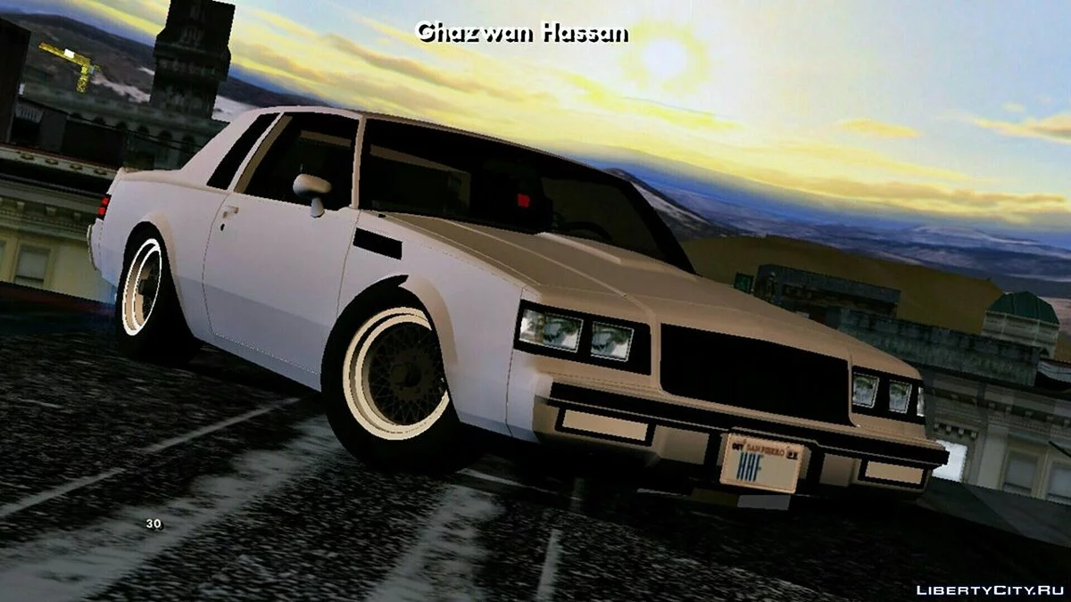 Buick GNX 1987 (только DFF) / GTA San Andreas (iOS, Android)