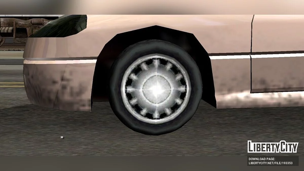 Стандартный транспорт с HD колесами (только DFF) / GTA San Andreas (iOS, Android)