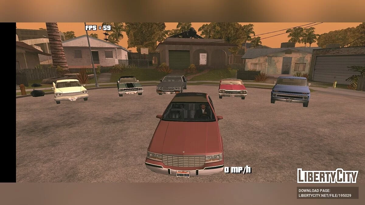 Коллекция оружия и транспортных средств в стиле SA / GTA San Andreas (iOS, Android)