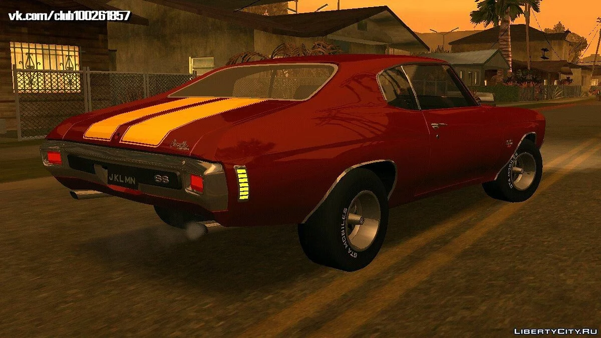 Chevrolet Chevelle SS 1970 v0.3 (только DFF) / GTA San Andreas (iOS, Android)