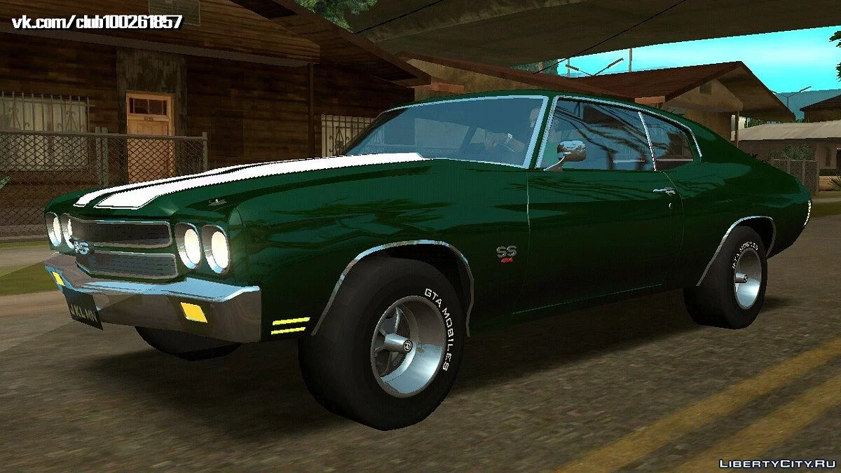 Chevrolet Chevelle SS 1970 v0.3 (только DFF) / GTA San Andreas (iOS, Android)